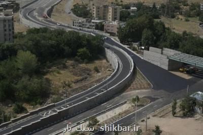بزرگترین گره ترافیكی شمال تهران باز شد