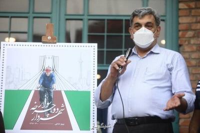 ماجرای رونمایی حناچی از تمبری که مجوز نداشت