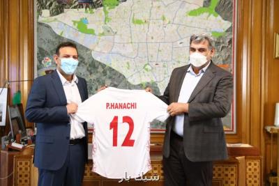 پیراهن شماره ۱۲ تیم ملی به اسم شهردار تهران