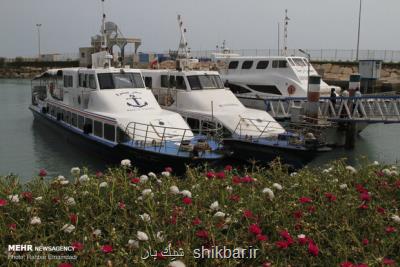 سفرهای دریایی به قشم متوقف گردید