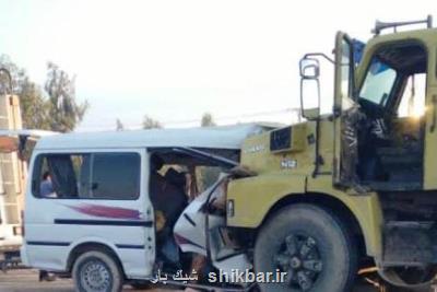 رشد 9 و دو دهم درصدی تلفات سوانح جاده ای در 8 ماهه امسال