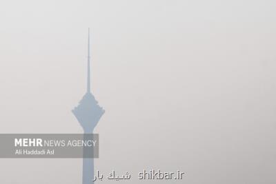 تداوم آلودگی هوای پایتخت