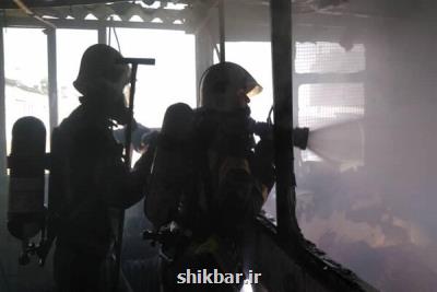 مرگ یک نفر در جریان آتشسوزی مسافرخانه میدان راه آهن