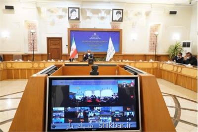 بهره برداری از ۳۰ پروژه دریایی و بندری کشور با حضور وزیر راه