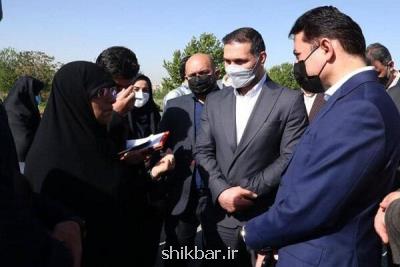 اختصاص زمین تنیس ویژه بانوان در بوستان بزرگ ولایت