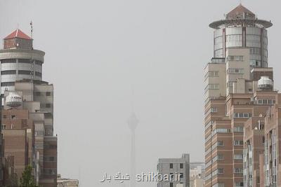 هوای تهران برای گروههای حساس ناسالم می باشد