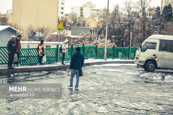 توبیخ مدیران شهری به سبب عدم برف روبی مناسب