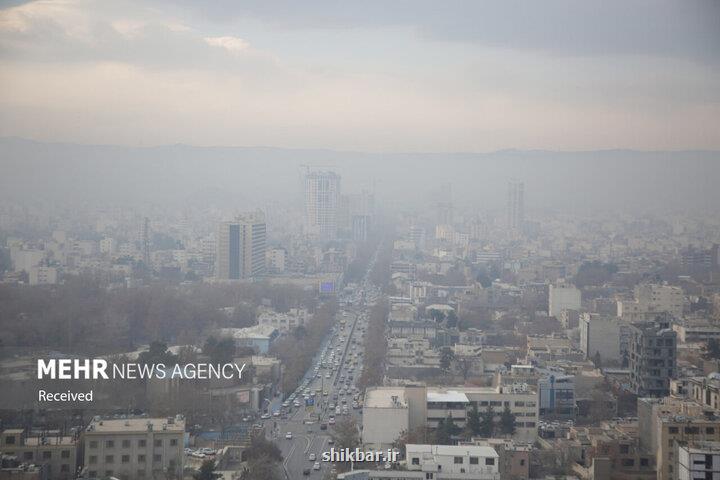 هوای تهران در آستانه وضعیت قرمز قرار گرفت