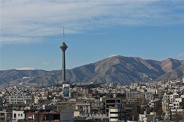کیفیت هوای تهران قابل قبول است