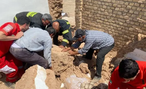 همه حادثه دیدگان ریزش ساختمان مسکونی در یافت آباد نجات یافتند