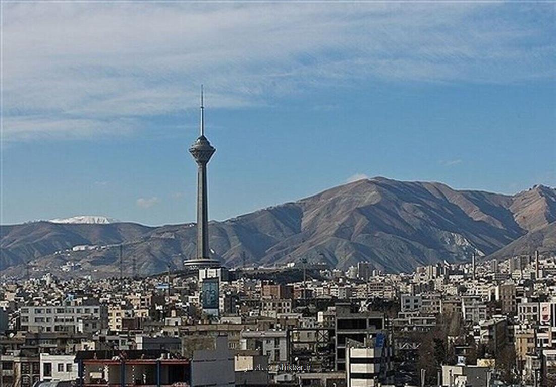 اعلام وضعیت کیفیت هوای تهران، بامداد جمعه ۹ آبان