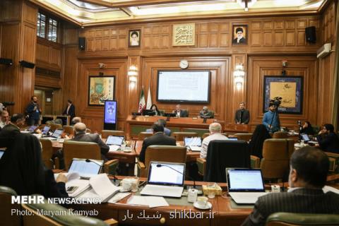 تصویب كلیات لایحه ضرایب تعدیل ارزش معاملاتی در شورای شهر تهران