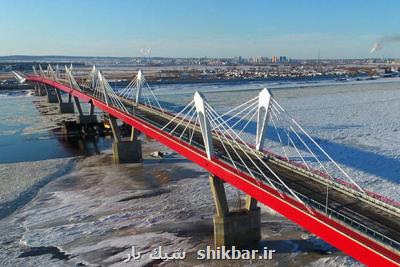 تكمیل نخستین پل بزرگراهی غول آسای بین مرزی روسیه و چین