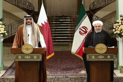 روحانی: كمیسیون ایران و قطر تشكیل می شود