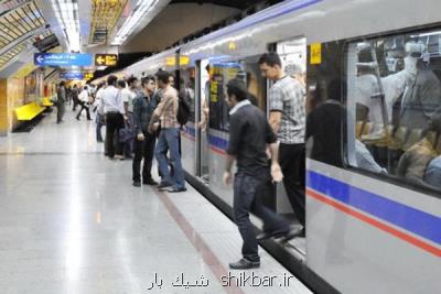 تامین فاصله گذاری نیازمند افزایش ناوگان مترو به ۶۳۰ دستگاه واگن