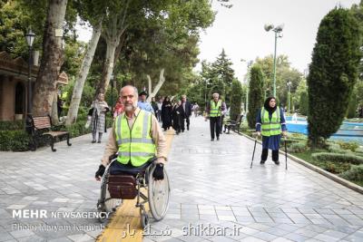 مناسب سازی۱۲ گذرگاه ایمن برای افراد توان یاب در منطقه ۲